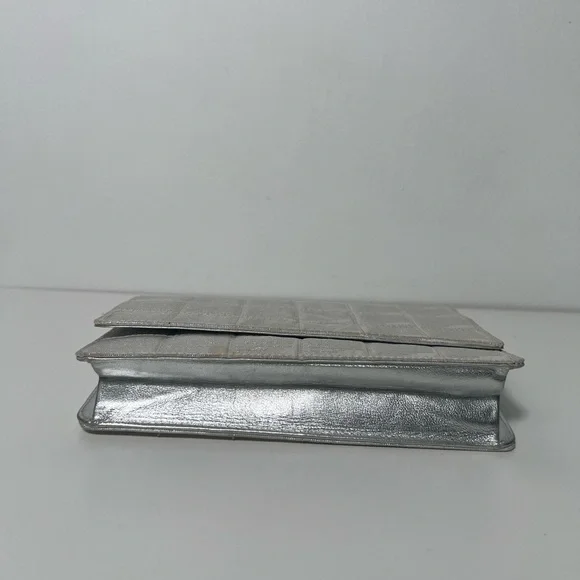 Chanel Travel Ligne Line Wallet On Chain WOC Crossbody Purse Bag